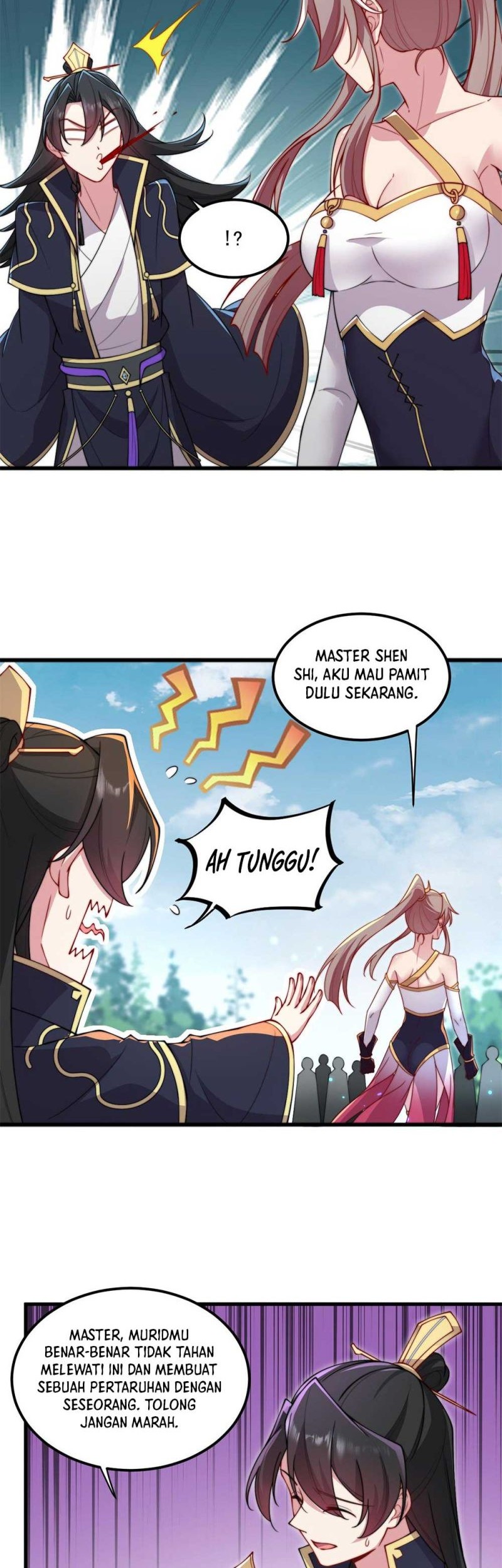 I, The Invincible Villain Master With My Apprentices Chapter 28 Gambar 19