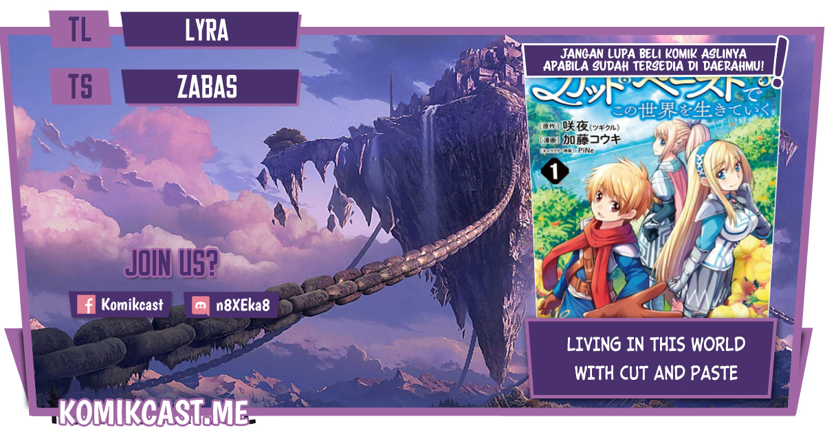 Baca Komik Living In This World With Cut & Paste Chapter 19 Gambar 1
