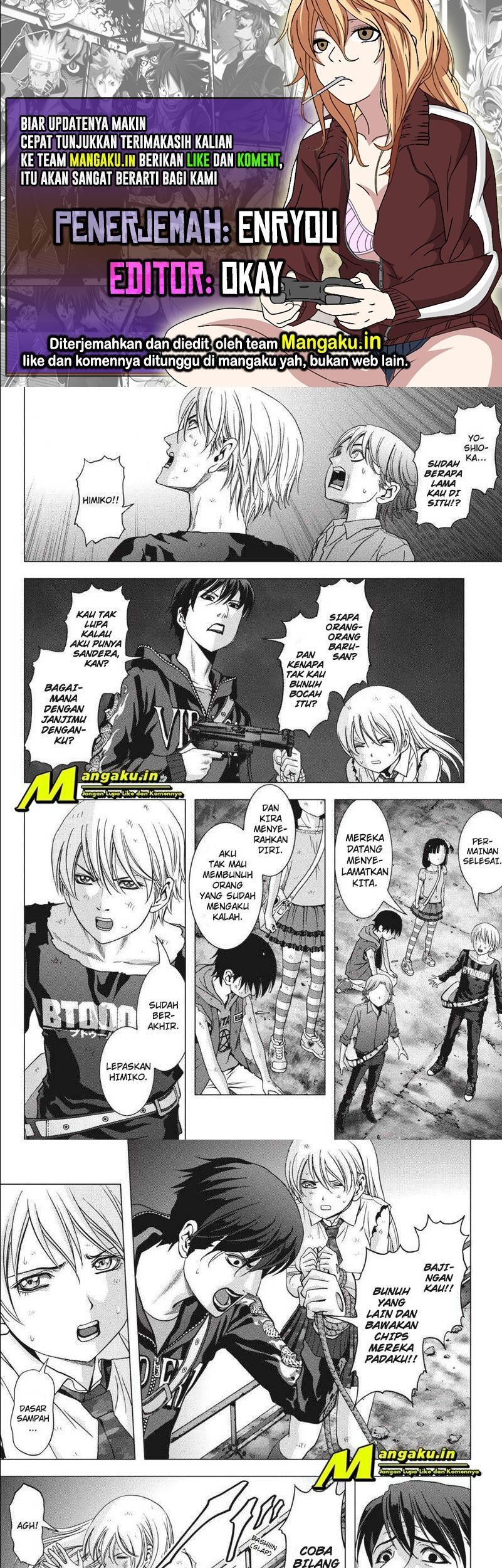 Baca Komik Btooom! Chapter 106.2 Gambar 1