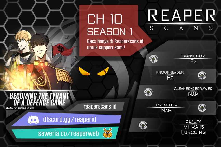Baca Komik I Became the Tyrant of a Defense Game Chapter 10 Gambar 1