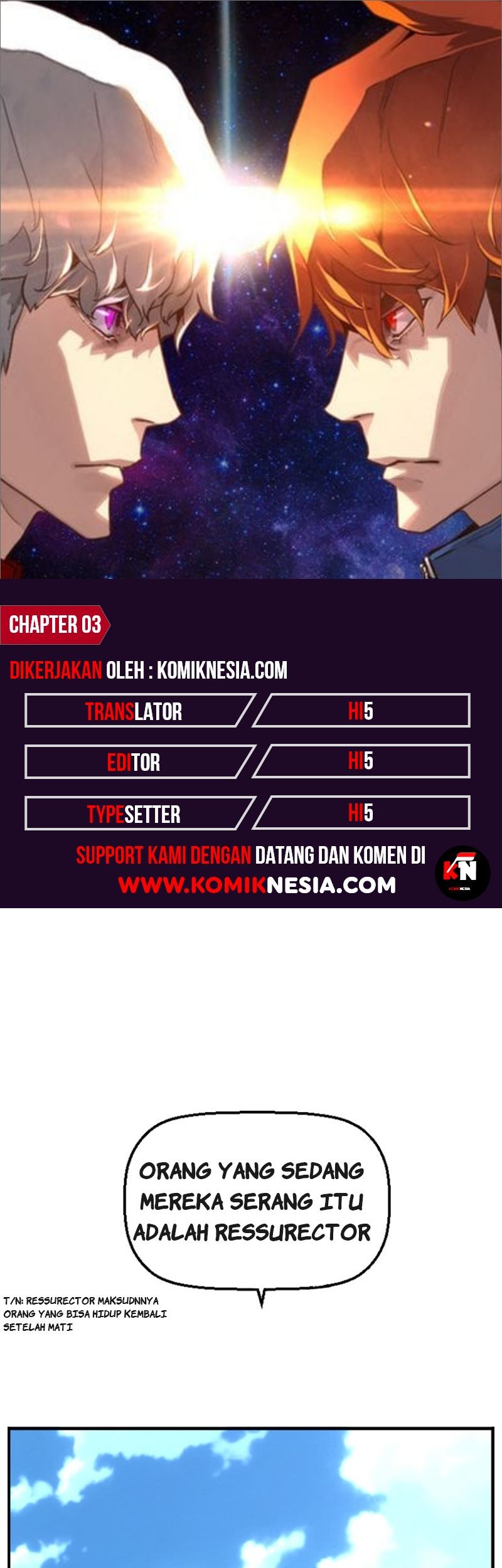 Baca Komik Terror Man vs Revival Man Chapter 03 Gambar 1