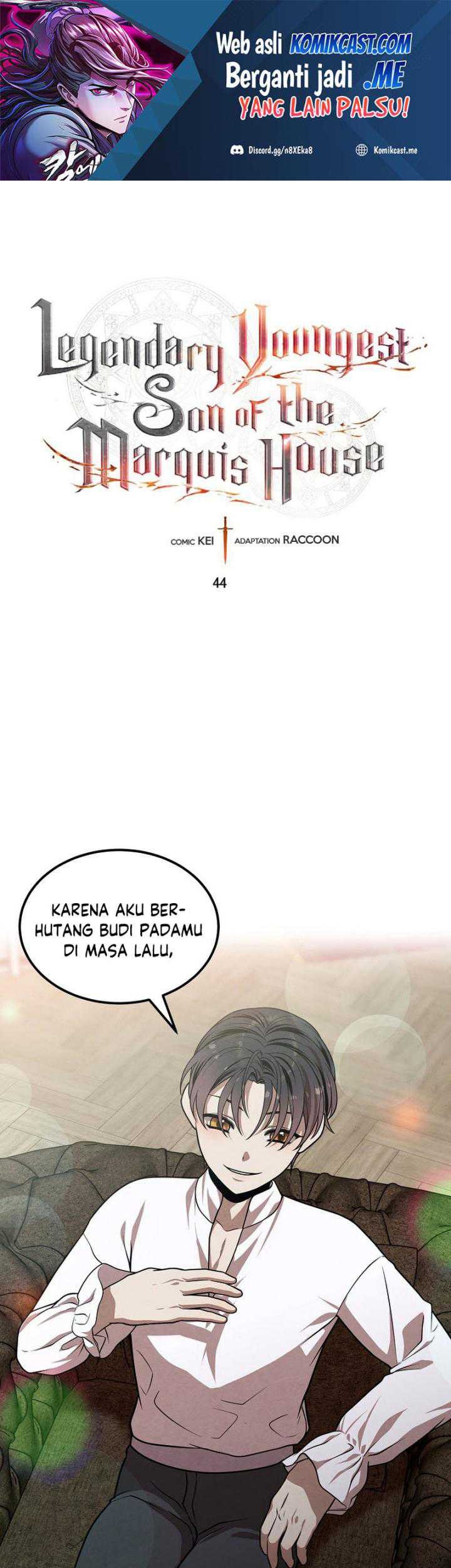 Baca  Legendary Youngest Son of the Marquis House Chapter 44 Gambar 2