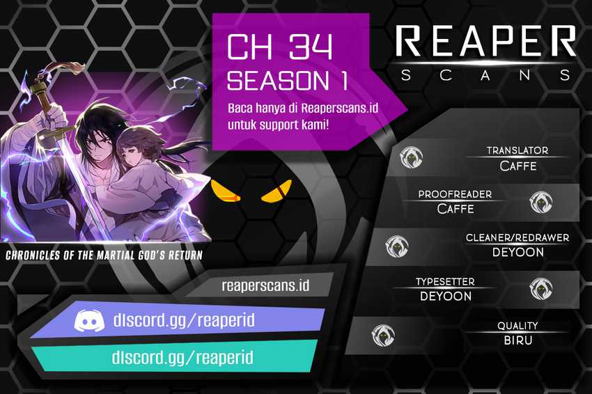 Baca Komik Chronicles Of The Martial God’s Chapter 34 Gambar 1