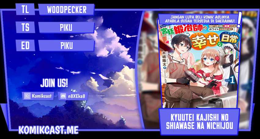 Baca Komik Kyuutei Kajishi no Shiawase na Nichijou Chapter 08 Gambar 1