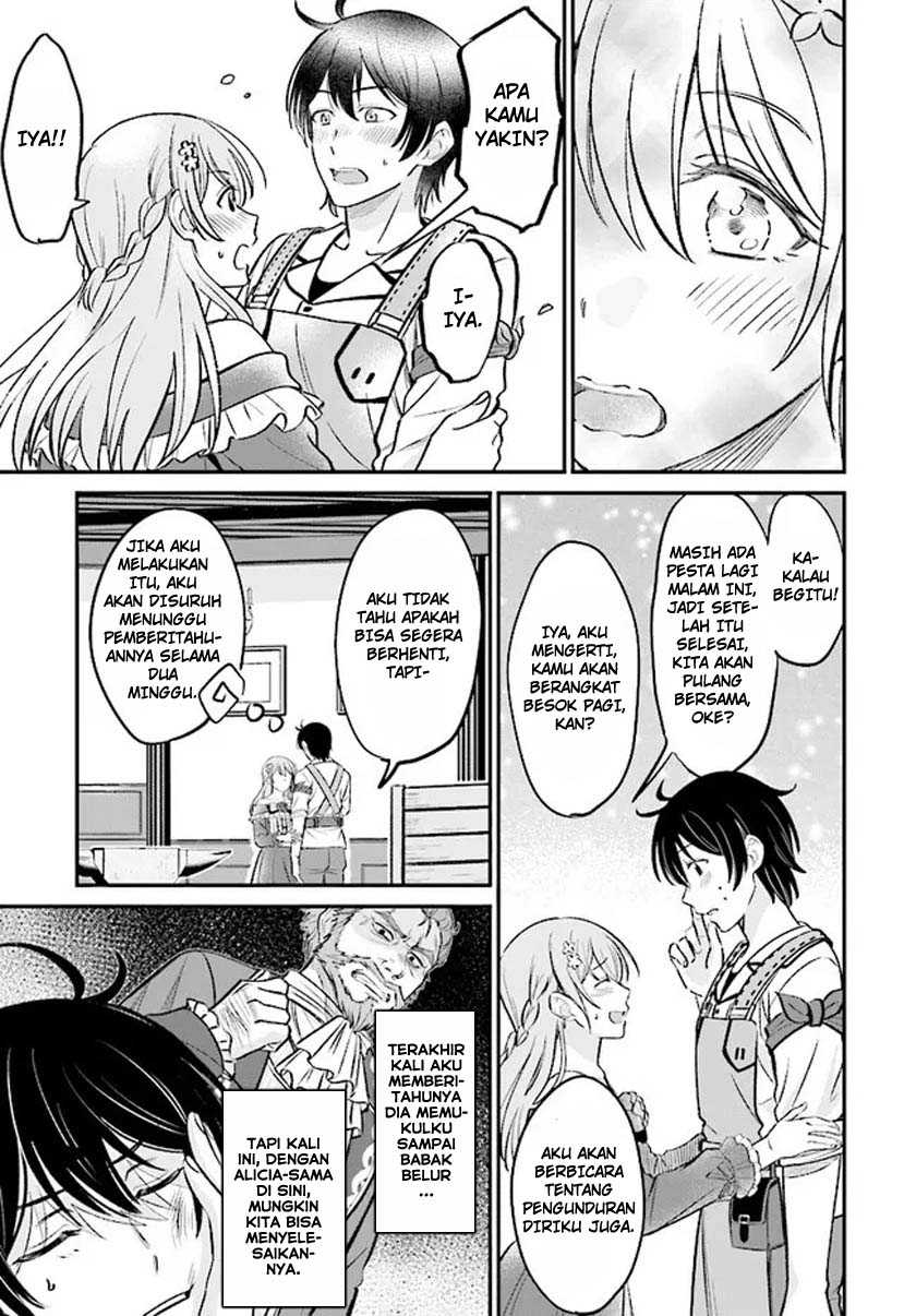 Kyuutei Kajishi no Shiawase na Nichijou Chapter 02.1 Gambar 8