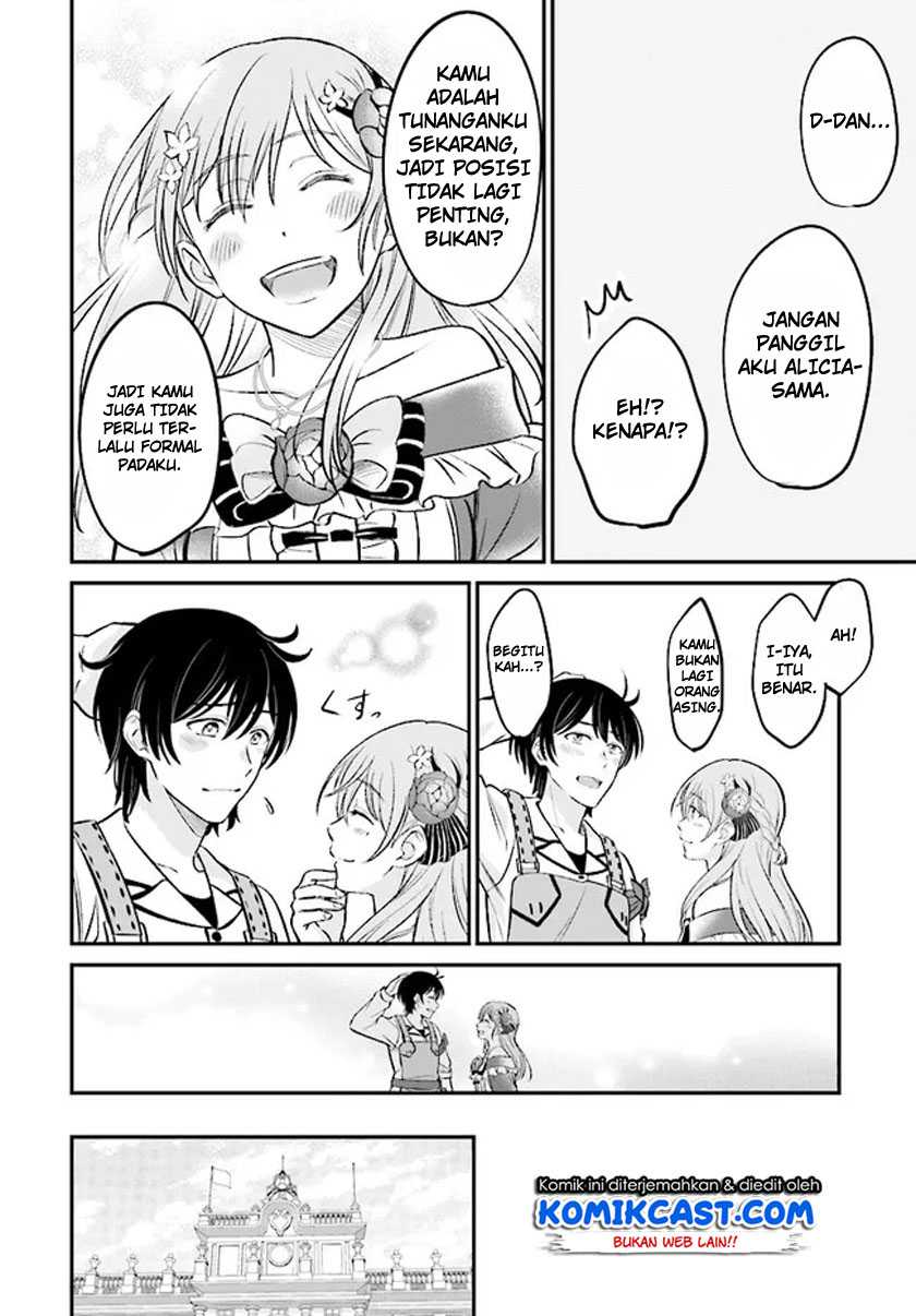 Kyuutei Kajishi no Shiawase na Nichijou Chapter 02.1 Gambar 9