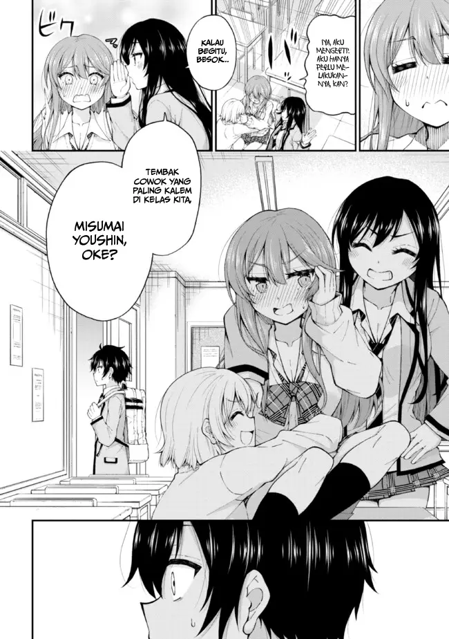 Inkya no Boku ni Batsu Game ni Kokuhaku Shitekita Hazu no Gyaru ga, Doumitemo Boku ni Betahore Desu Chapter 01.1 Gambar 13
