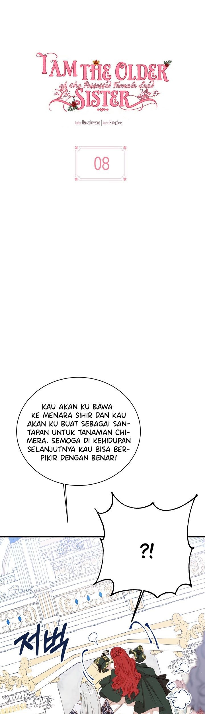 I Am the Older Sister of the Possessed Female Lead Chapter 08 Gambar 39