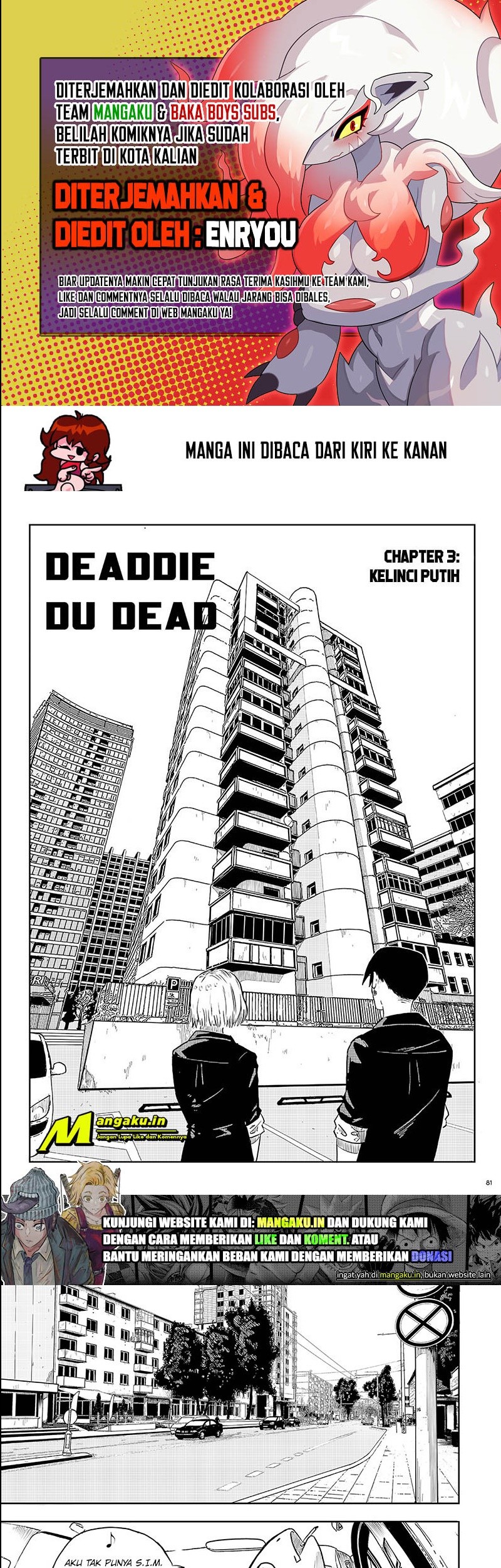 Baca Komik Deaddie Du Dead Chapter 03 Gambar 1