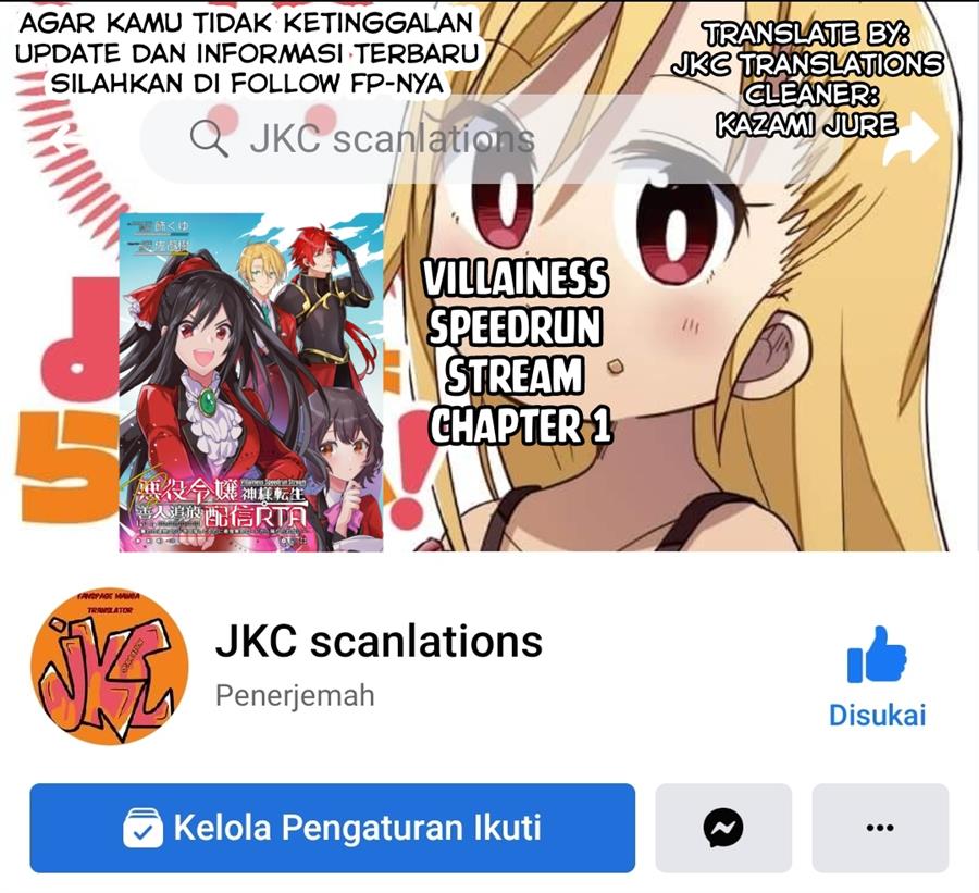 Villainess speedrun stream Chapter 1 Gambar 31