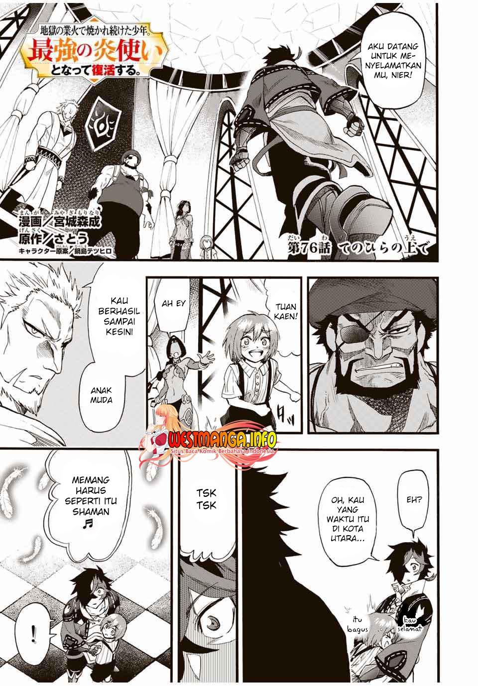 Baca  Jigoku no Gouka de Yaka re Tsuzuketa Shounen. Saikyou no Honou Tsukai to Natte Fukkatsu Suru. Chapter 76 Gambar 2