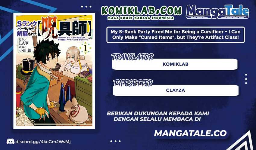 Baca Komik S-Rank Party Kara Kaikosareta “Jugushi” – “Noroi no Item” Shika Tsukuremasen ga, Sono Seinou wa Artifact-kyuu nari……! Chapter 02.2 Gambar 1