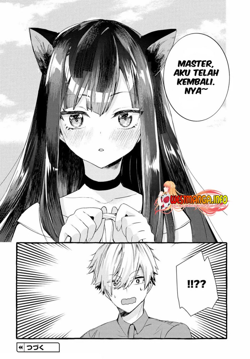 Chiteki de Cool na Kouhai Bijo, Ore no Kai Neko ni naru Chapter 02 Gambar 12