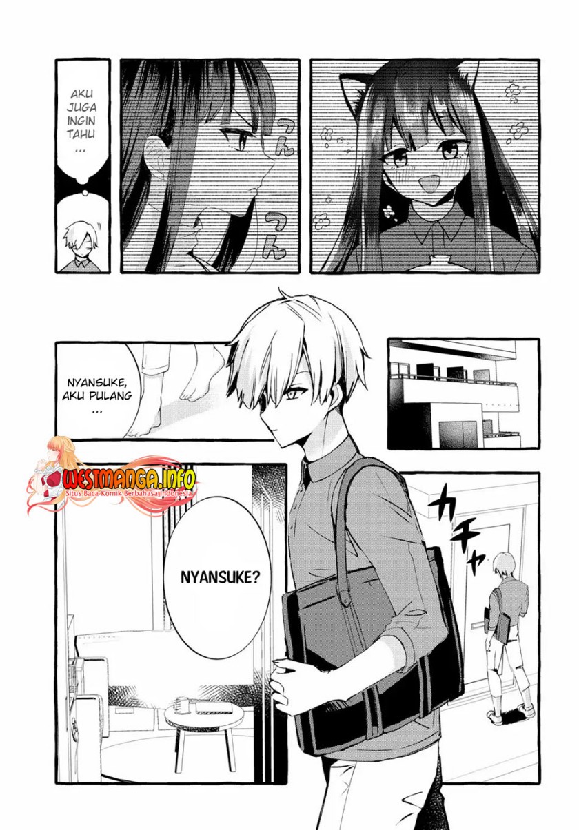 Chiteki de Cool na Kouhai Bijo, Ore no Kai Neko ni naru Chapter 02 Gambar 9
