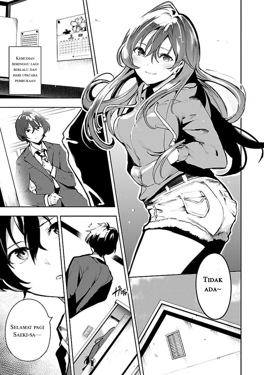 Saeki-san to, Hitotsu Yane no Shita: I’ll Have Sherbet! Chapter 02 Gambar 14