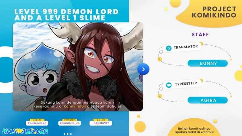Baca Komik Level 999 Demon Lord and a Level 1 Slime Chapter 05 Gambar 1