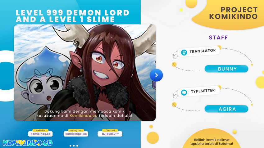 Baca Komik Level 999 Demon Lord and a Level 1 Slime Chapter 02 Gambar 1