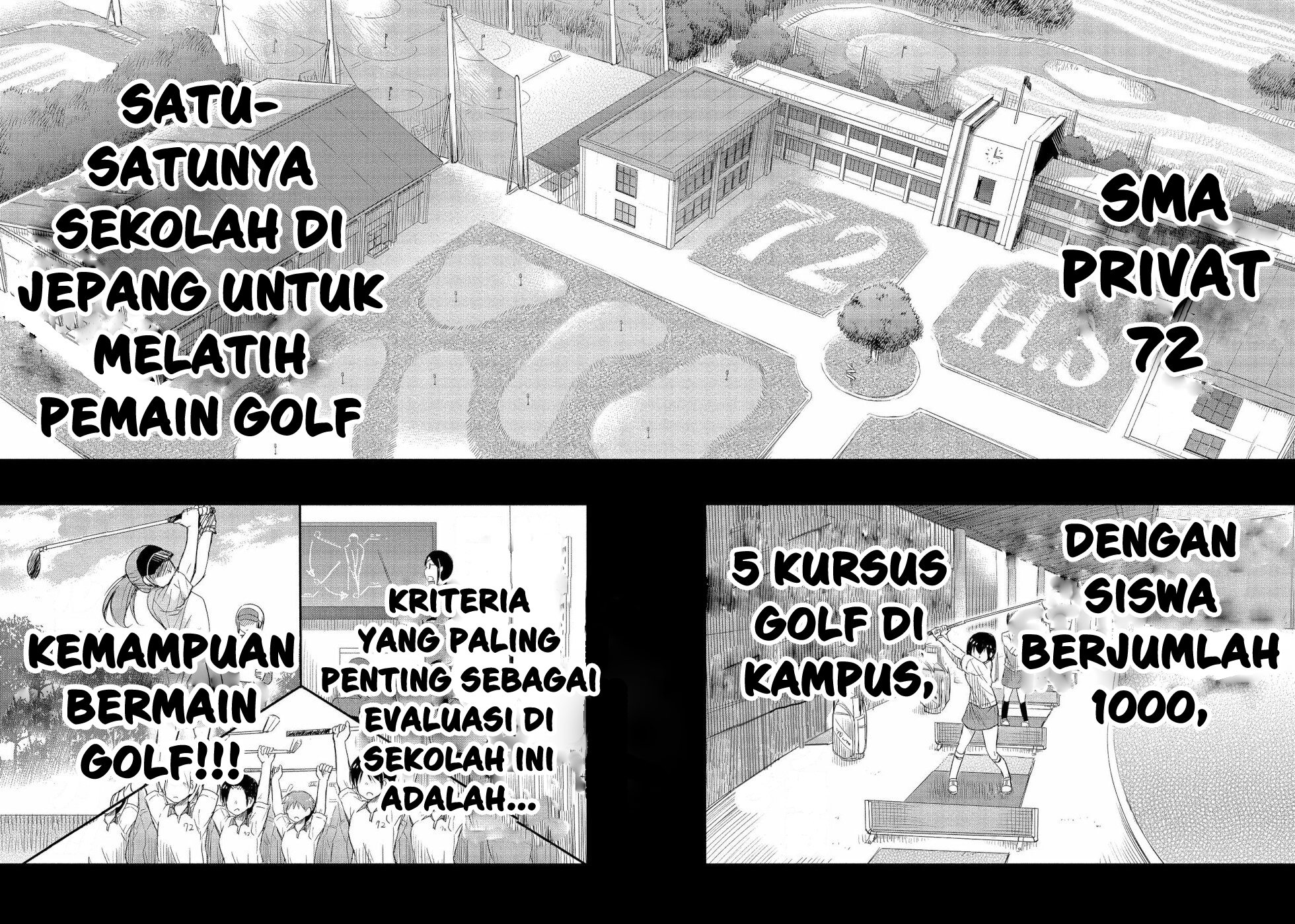 The Case Of Me, A Pro Golfer, Being Reincarnated As My Little Sister’s Putter Chapter 01.1 Gambar 9