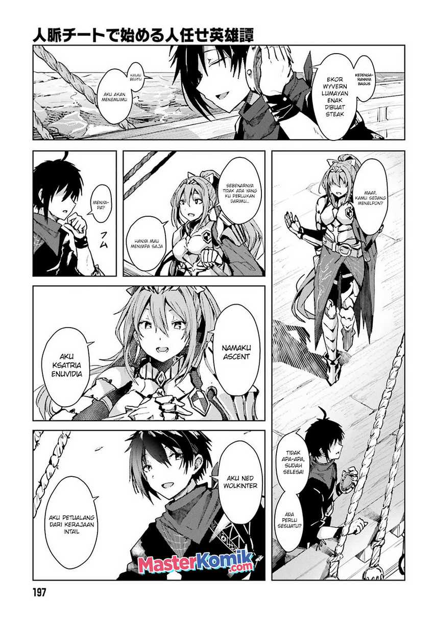 A Heroic Tale About Starting With a Personal Relations Cheat(Ability) and Letting Others Do the Job Chapter 01.1 Gambar 20