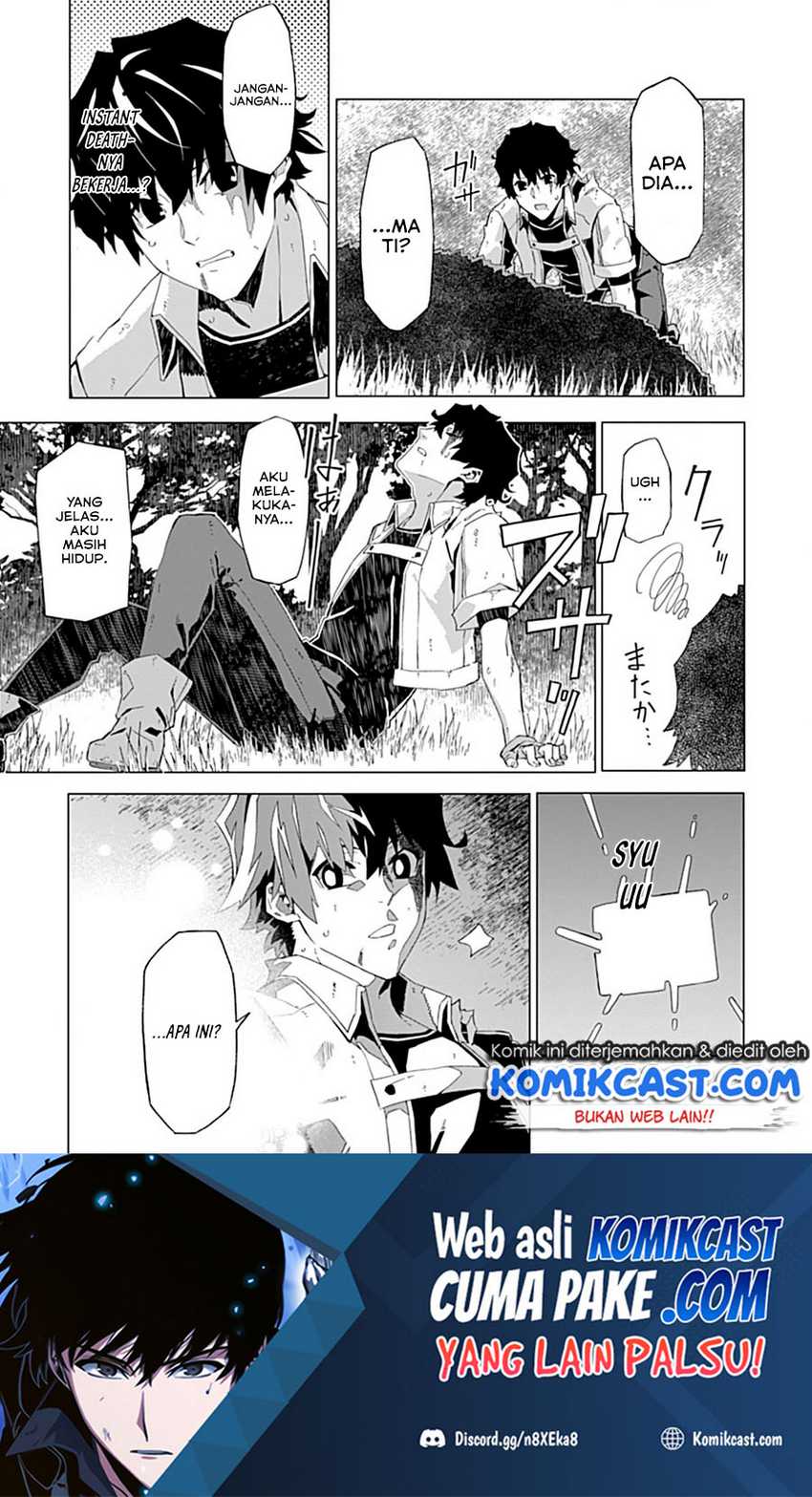Sokushi to Hametsu no Saijaku Majutsushi Chapter 01 Gambar 44