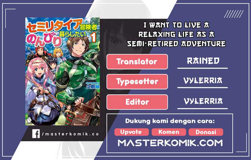 Baca Komik I Want to Live a Relaxing Life As a Semi-Retired Adventure Chapter 01 Gambar 1