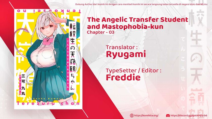 The Angelic Transfer Student and Mastophobia-kun Chapter 03 Gambar 3