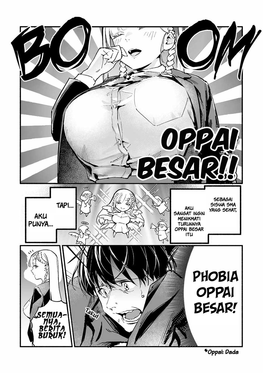 The Angelic Transfer Student and Mastophobia-kun Chapter 01 Gambar 6