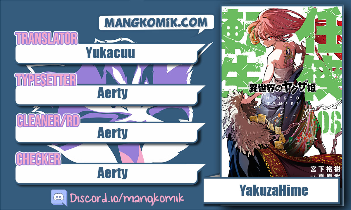 Baca Komik Ninkyou Tensei: Isekai no Yakuzahime Chapter 35 Gambar 1