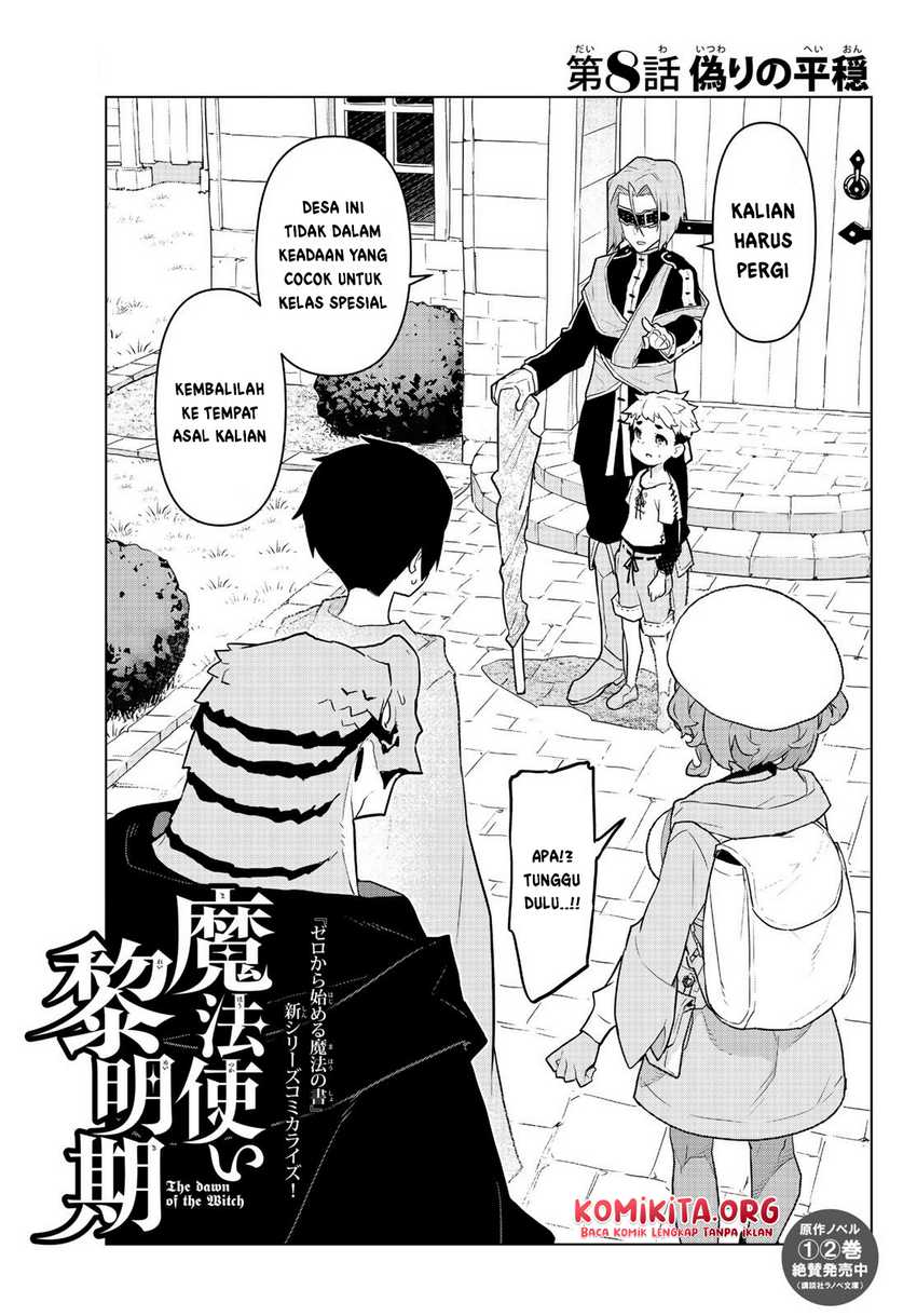 Mahoutsukai Reimeiki Chapter 08 Gambar 4