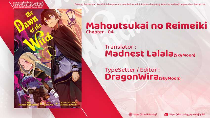 Mahoutsukai Reimeiki Chapter 04 Gambar 3