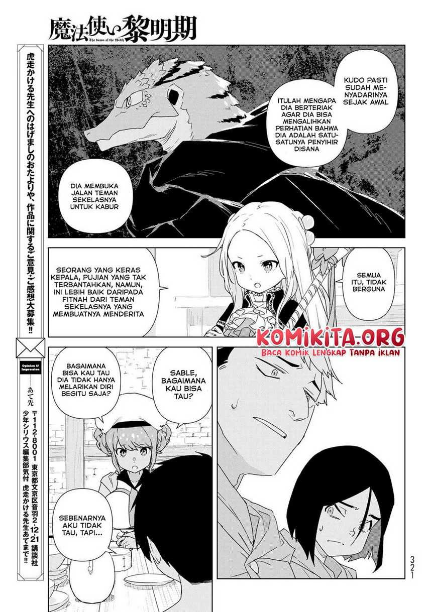 Mahoutsukai Reimeiki Chapter 01.2 Gambar 32