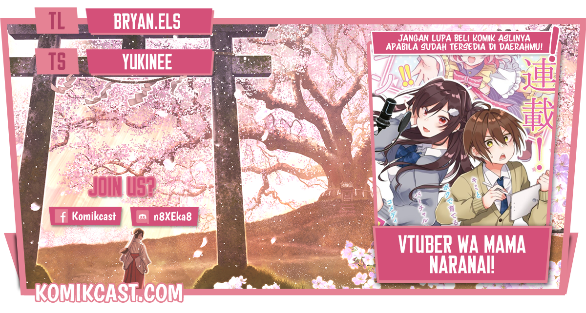 Baca Komik VTuber wa Mama Naranai! Chapter 01.3 Gambar 1