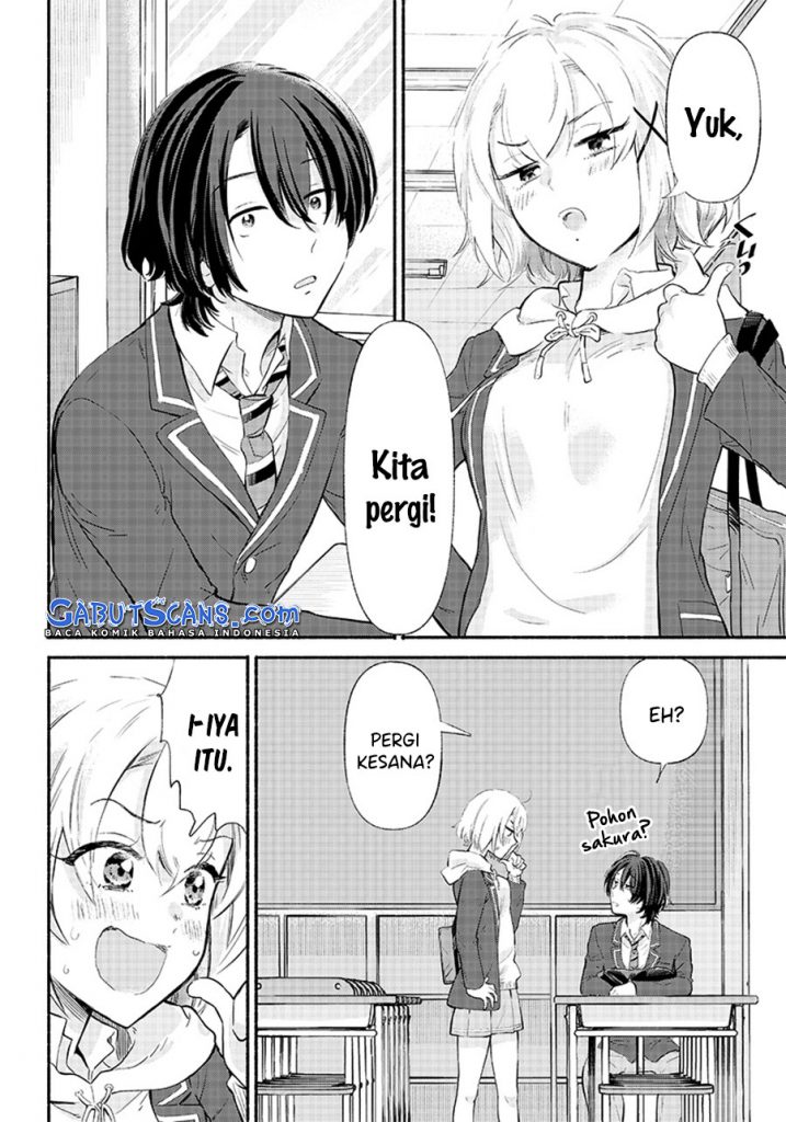 Nee, Mou Isso Tsukiacchau? Osananajimi no Bishoujo ni Tanomarete, Camo Kareshi Hajimemashita Chapter 04 Gambar 13