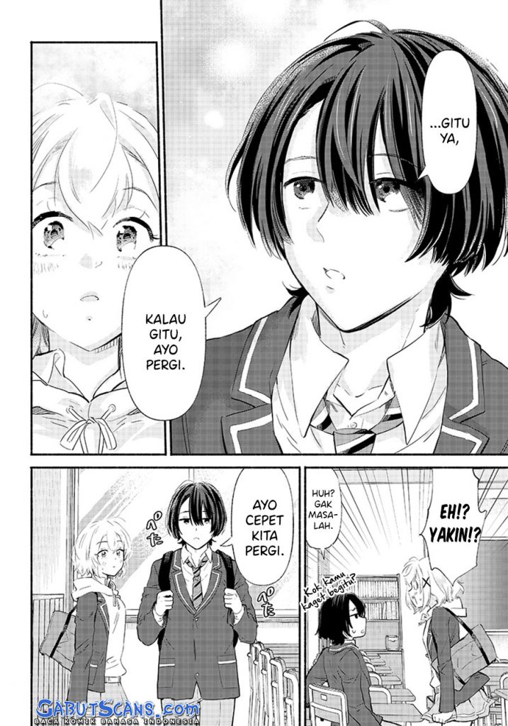 Nee, Mou Isso Tsukiacchau? Osananajimi no Bishoujo ni Tanomarete, Camo Kareshi Hajimemashita Chapter 04 Gambar 15