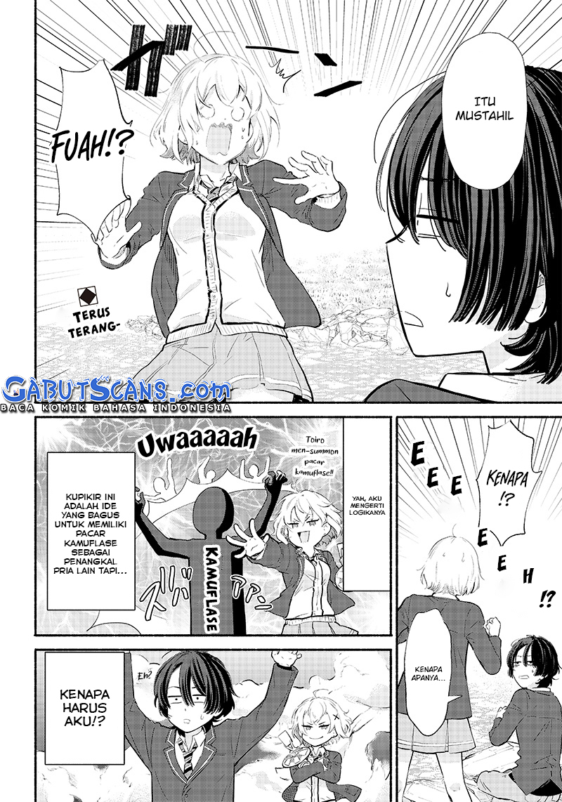 Nee, Mou Isso Tsukiacchau? Osananajimi no Bishoujo ni Tanomarete, Camo Kareshi Hajimemashita Chapter 02 Gambar 3
