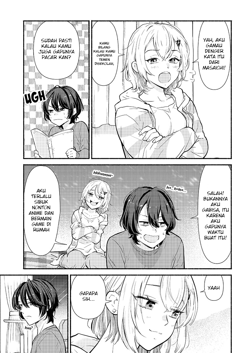 Nee, Mou Isso Tsukiacchau? Osananajimi no Bishoujo ni Tanomarete, Camo Kareshi Hajimemashita Chapter 01.1 Gambar 12