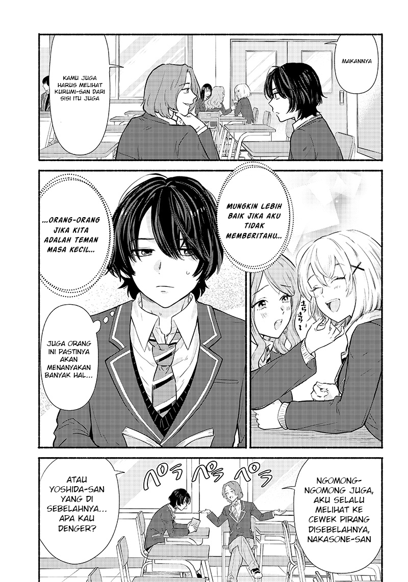 Nee, Mou Isso Tsukiacchau? Osananajimi no Bishoujo ni Tanomarete, Camo Kareshi Hajimemashita Chapter 01.1 Gambar 22