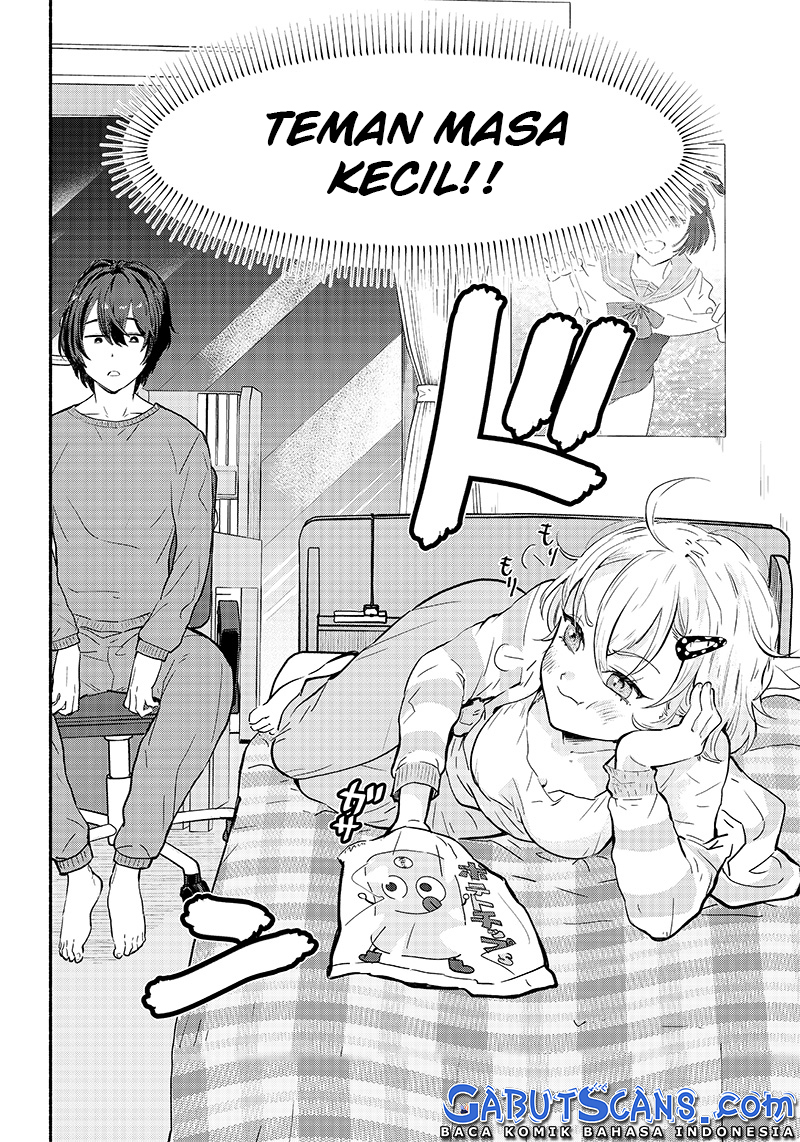 Nee, Mou Isso Tsukiacchau? Osananajimi no Bishoujo ni Tanomarete, Camo Kareshi Hajimemashita Chapter 01.1 Gambar 7