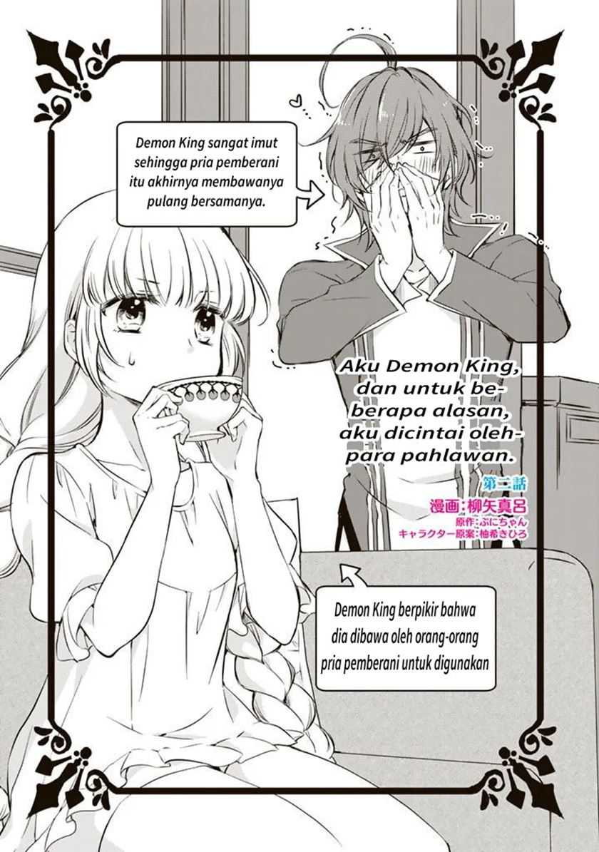 Baca Watashi, Maou. Naze ka Yuusha ni Dekiaisarete imasu Chapter 02 Gambar 2