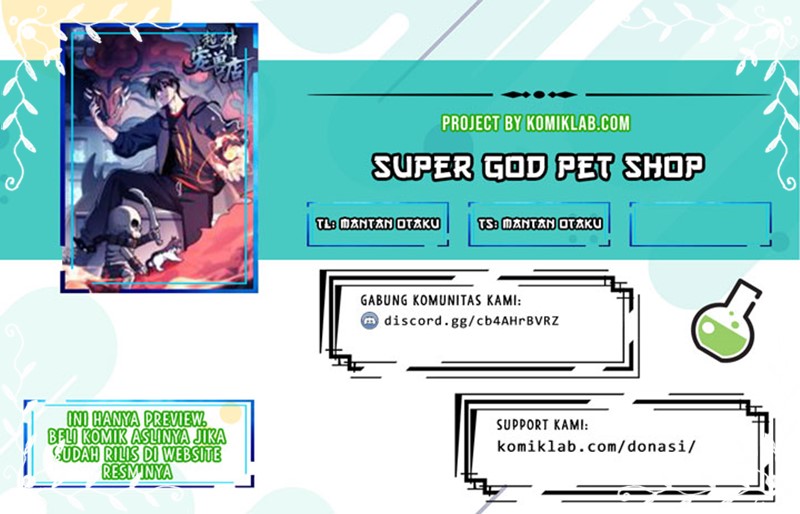 Baca Komik Super God Pet Shop Chapter 06 Gambar 1