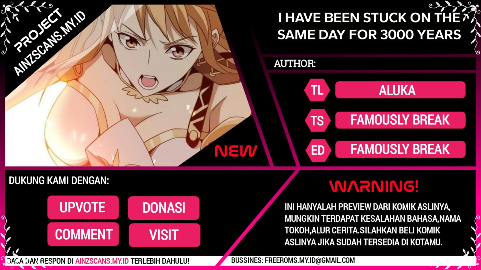 Baca Komik I Have Been Stuck on the Same Day for 3000 Years Chapter 23 Gambar 1