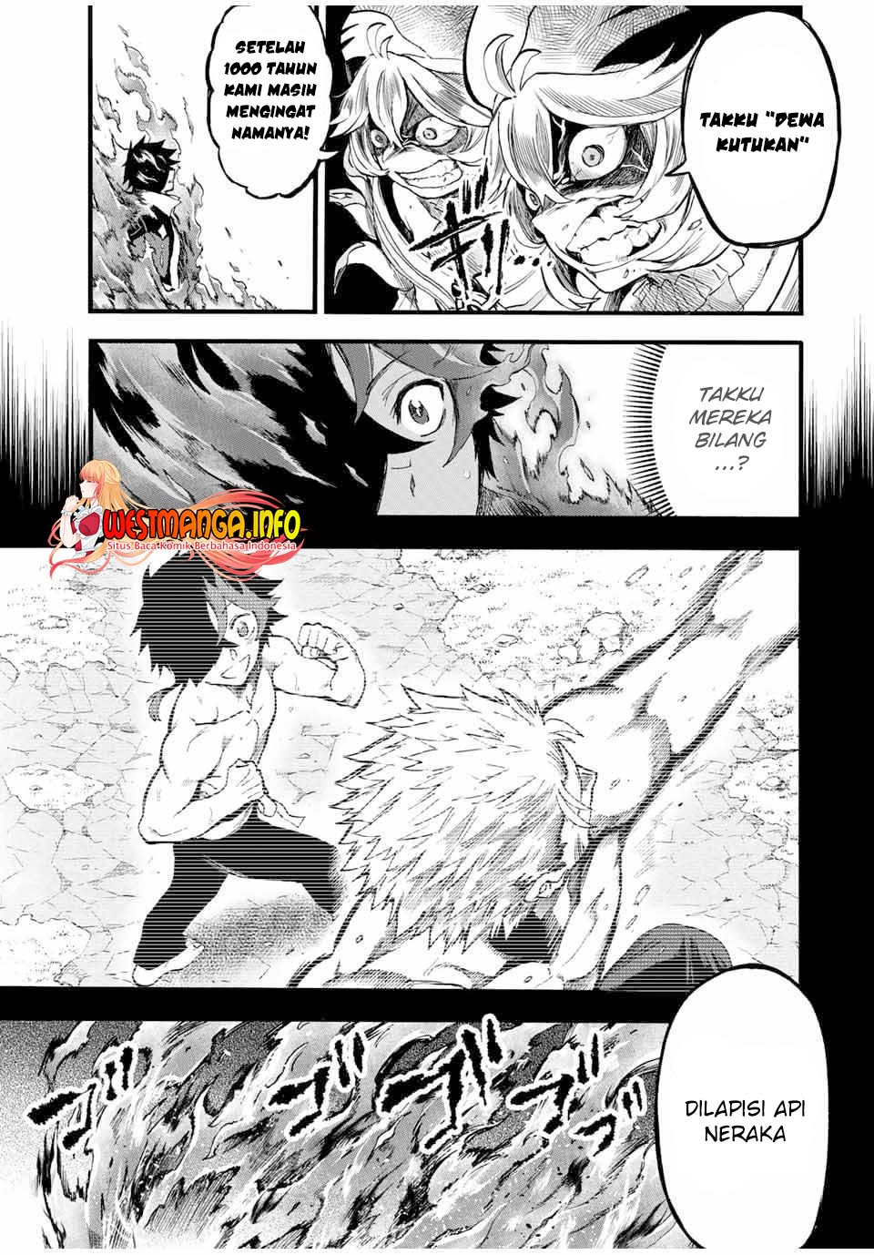 Jigoku no Gouka de Yaka re Tsuzuketa Shounen. Saikyou no Honou Tsukai to Natte Fukkatsu Suru. Chapter 79 Gambar 11