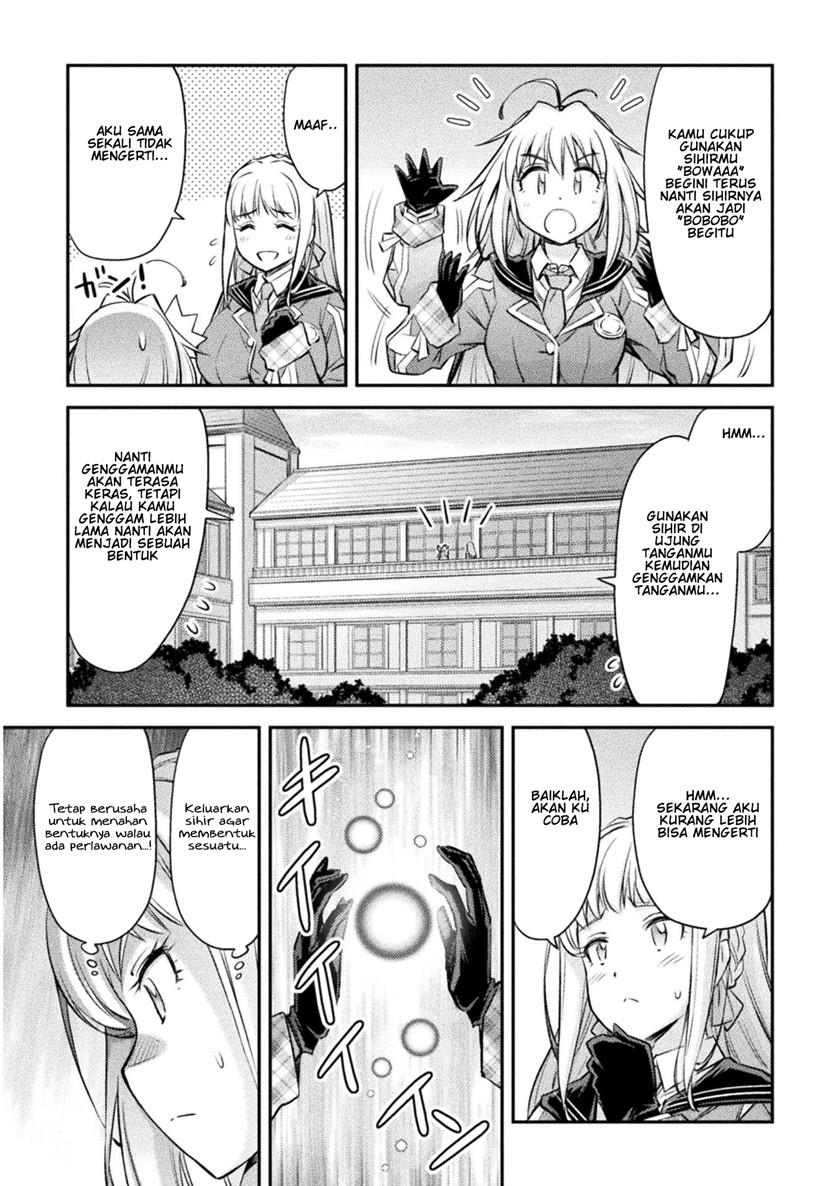 Saikyou no Youhei Shoujo no Gakuen Seikatsu Chapter 10 Gambar 23