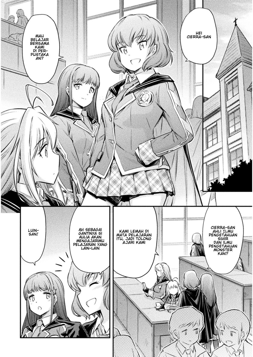Saikyou no Youhei Shoujo no Gakuen Seikatsu Chapter 10 Gambar 8
