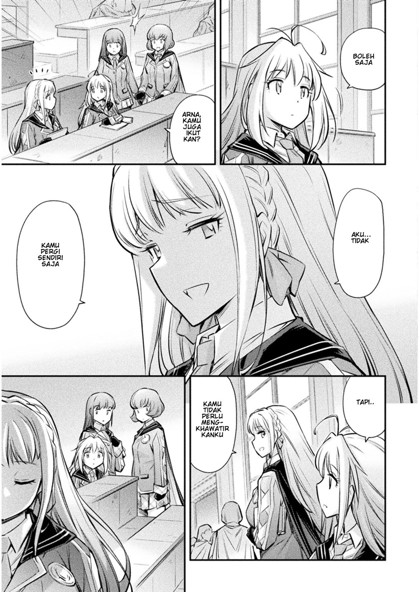 Saikyou no Youhei Shoujo no Gakuen Seikatsu Chapter 10 Gambar 9