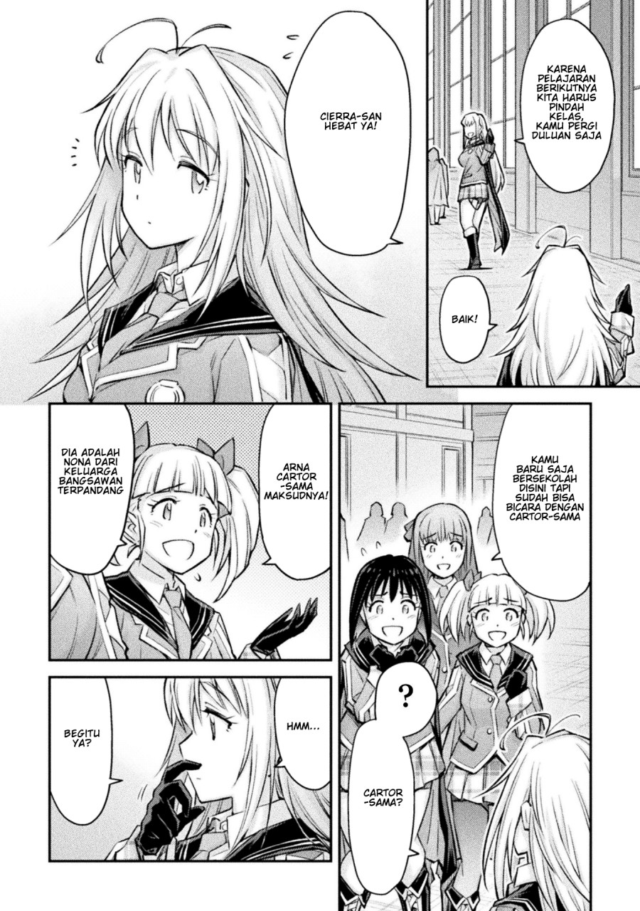 Saikyou no Youhei Shoujo no Gakuen Seikatsu Chapter 06 Gambar 4