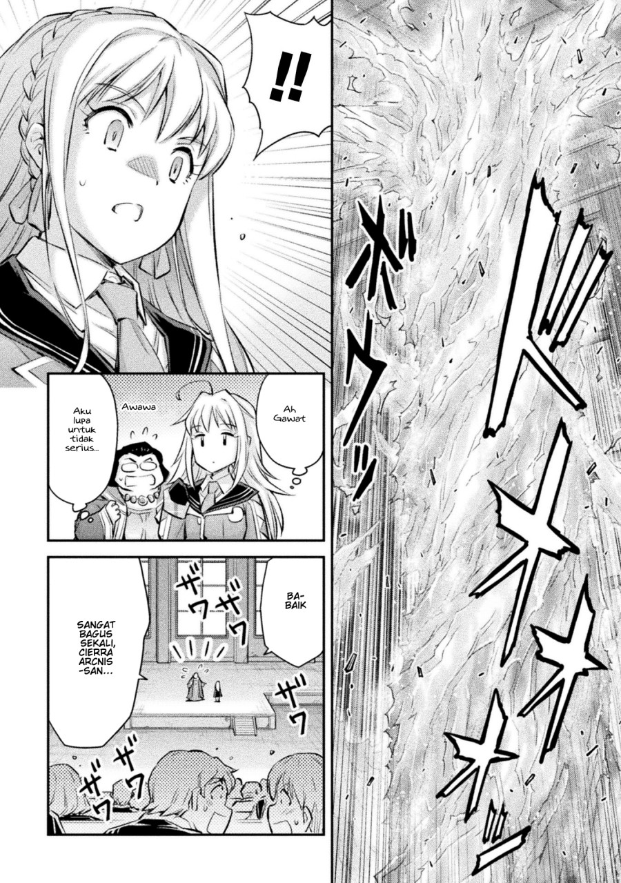 Saikyou no Youhei Shoujo no Gakuen Seikatsu Chapter 06 Gambar 9