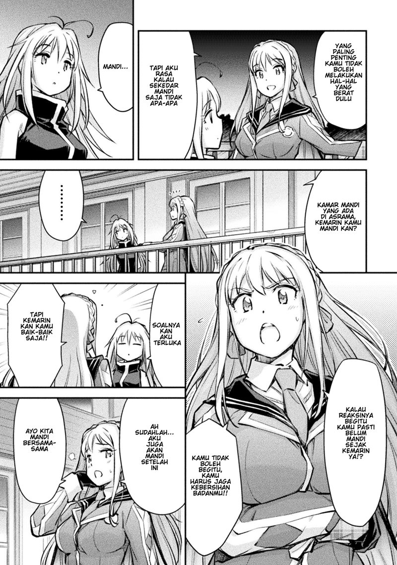 Saikyou no Youhei Shoujo no Gakuen Seikatsu Chapter 05 Gambar 7