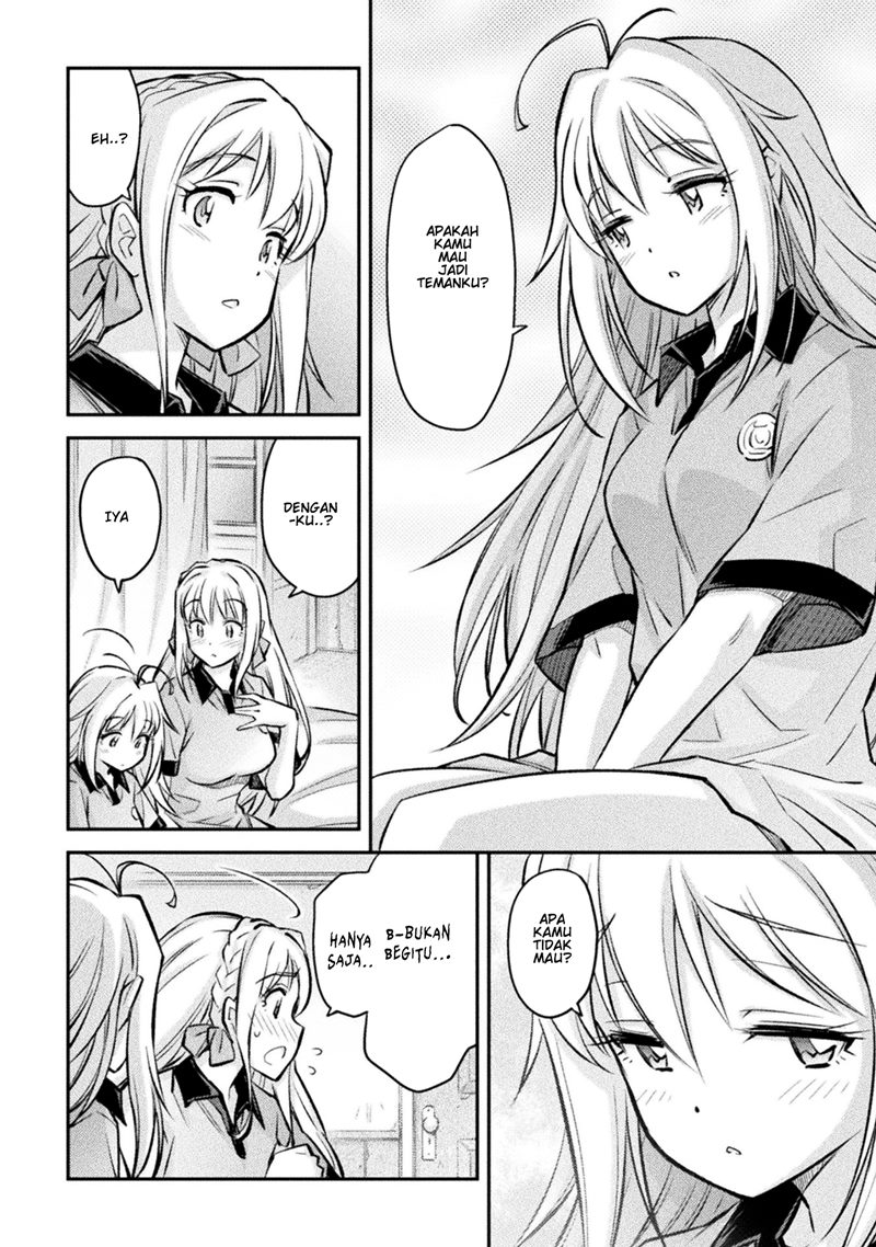 Saikyou no Youhei Shoujo no Gakuen Seikatsu Chapter 04 Gambar 12