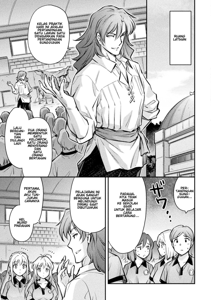 Saikyou no Youhei Shoujo no Gakuen Seikatsu Chapter 03 Gambar 19
